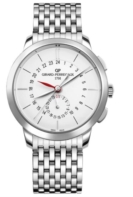 Replica Girard Perregaux 1966 Dual Time 49544-11-132-11A watch